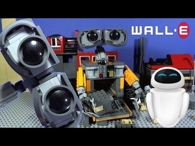 LEGO Ideas WALL•E Mini Film and Stop Motion Build