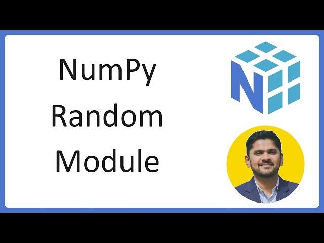 22: NumPy Random Module | Complete Python NumPy Tutorial for Data Science | Amit Thinks