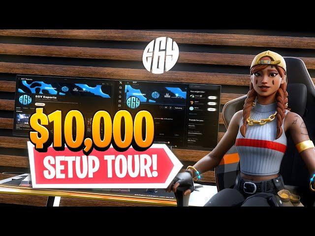 Team EGY $10,000 Gaming Setup Tours!  ft. Panex, Loqify, Vipr & MORE