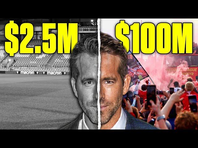 How Ryan Reynolds Turned Wrexham Into a $100M Football Club