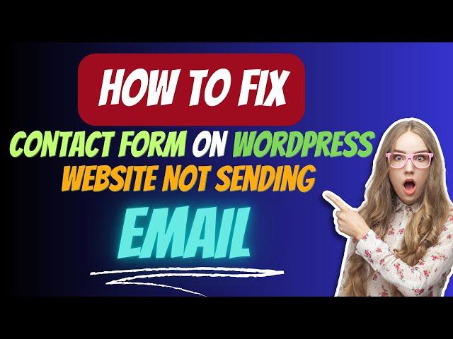 How to Fix contact form Not Sending Email WordPress | wpforms not sending email | wp mail smtp