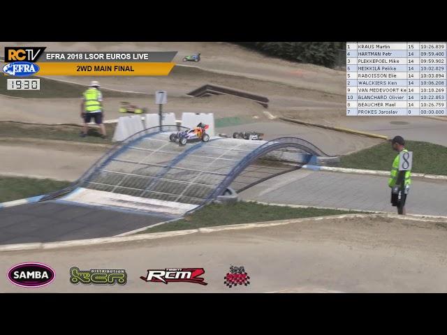 EFRA LSOR Euros 2018 - 2WD Main Final!