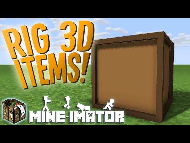 Basics: How To Build A Rig with Custom Item Sheets! | Mine-imator Tutorial