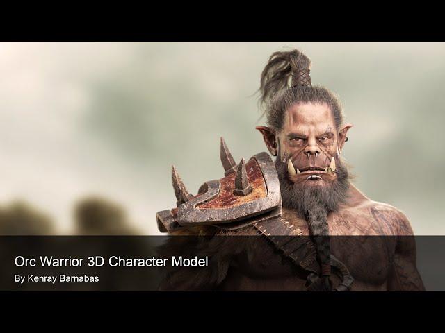 Orc Warrior Character Model