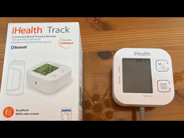 iHealth Track Smart Upper Arm Blood Pressure Monitor