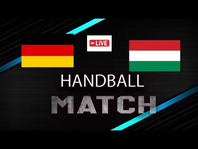 Germany vs Hungary handball friendly match 2024