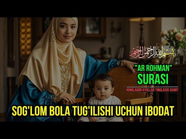 Homiladorlik paytida tinglang ️ Sog'lom bola tug'ilishi uchun Duo