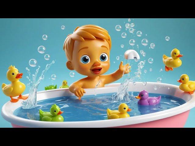 Bath Song | Bath time Fun | Kids playful Bath |wash Your Hands | Kids Songs | Nursery Rhymes |