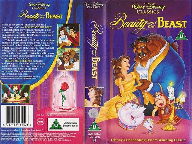 Opening to Beauty And The Beast (1993 UK VHS)