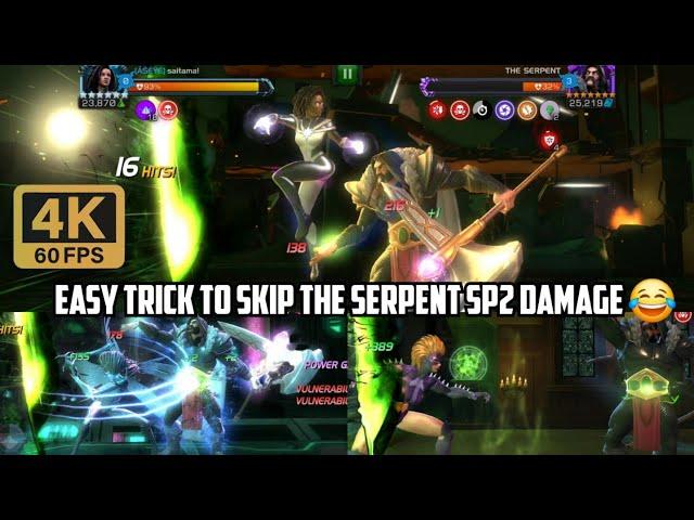 Skip The Serpent SP2 Damage with this Insane Trick  | 4K 60 FPS