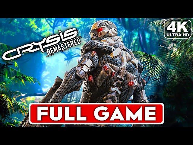 CRYSIS REMASTERED Gameplay Walkthrough Part 1 FULL GAME [4K 60FPS PC RTX] - No Commentary