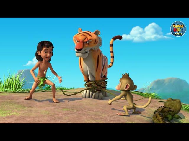 Jungle Book 2 Cartoon For Kids | Jungle Book Mega Episode | English Stories | Funny Wild Animals