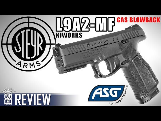 Is it worth it? STEYR L9A2-MF GBB pistol from KJW / ASG Airsoft Review