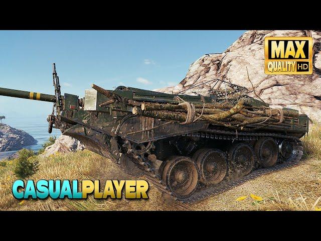 Strv 103B: Casual player with a fantastic result - World of Tanks