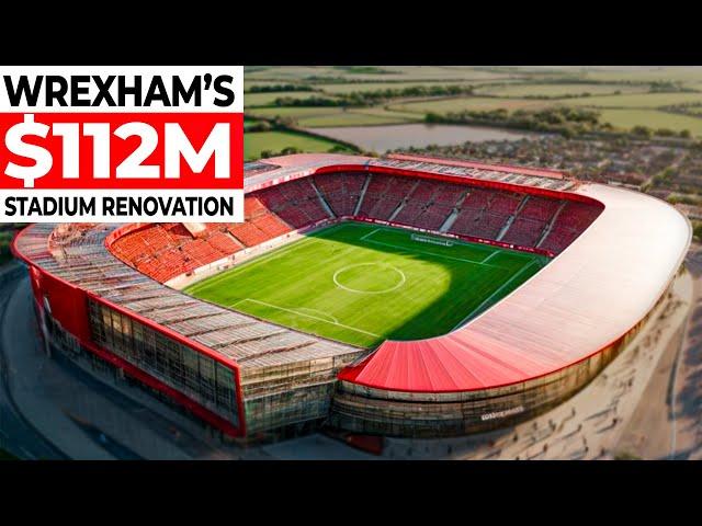 Inside Wrexham AFC’s New 55,000 Seat Stadium