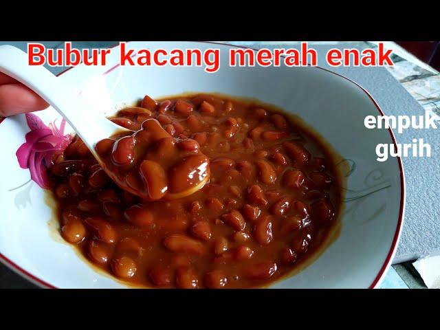 Bubur kacang merah santan