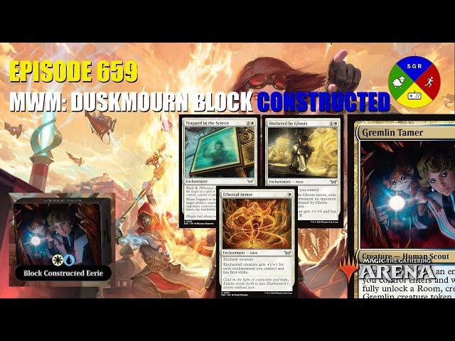 MTG Arena Run: MWM: Duskmourn Block Constructed with White-Blue Enchantments