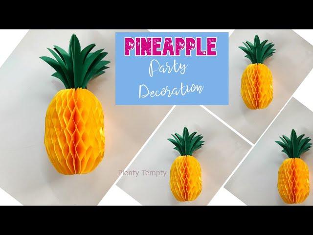 Easy Paper Crafts Pineapple/ Crafts With Paper Easy/ Art and Craft With Paper /Simple Craft Ideas