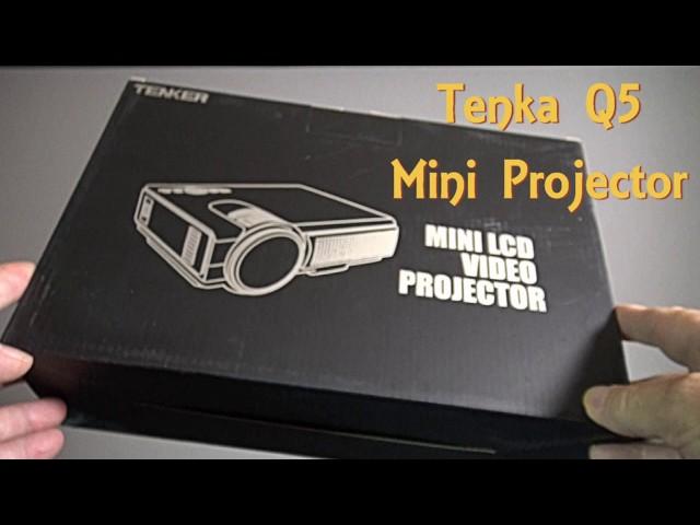 Tenker Q5 mini led Video projector