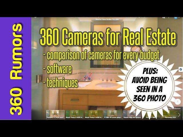 The best 360 cameras for real estate photos and virtual tours - comparison, software, techniques