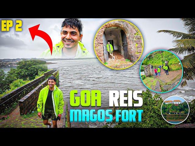 Goa Vlog 2 | Reis Magos Fort: Exploring History and Panoramic Views in Goa #goa