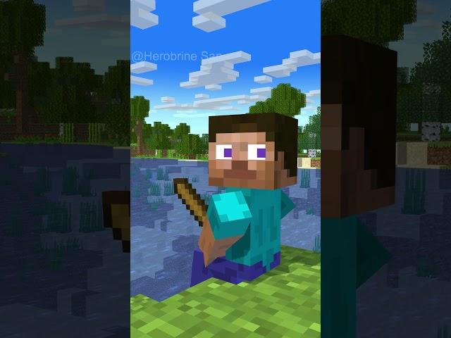 Part 1: Herobrine Disciple - Minecraft Short Animation #minecraft #herobrine #shorts #revenge