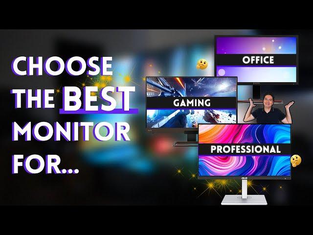 Sari Sari ang mga PC MONITORS ️  Paano piliin yung TAMA sa COMPUTER SET UP mo?