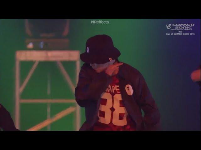 BTS "We're Bulletproof Pt.2"  at Summer Sonic 2015 - [Eng subs]