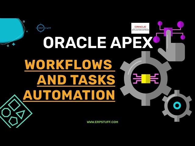 Oracle APEX Workflows | Tasks Automation | Oracle apex approval workflow in APEX 22.1