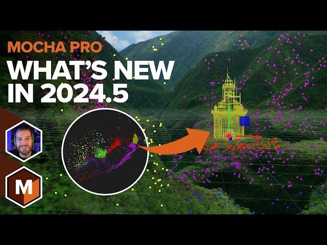 Mocha Pro 2024.5 : New Features for Better VFX Tracking & 3D Solves