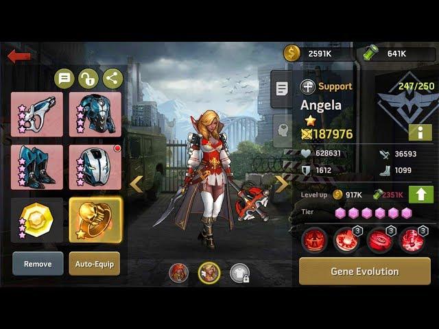 Zombie Strike - SRPG | Fusing 10 Star Angela