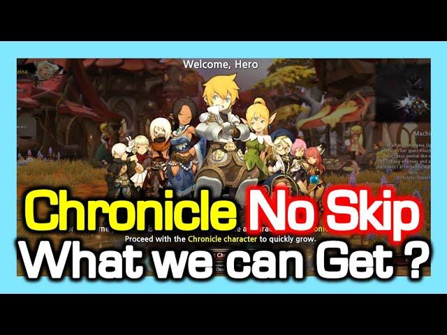 Chronicle No Skip !! / What Extra Bonus we can get ? / Dragon Nest Korea (2024 Oct)