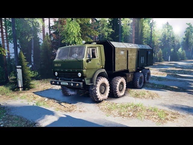 Spintires 2014 - КамАЗ-6350 «Мустанг»