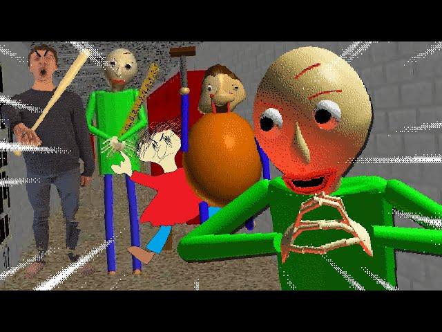 BALDI TURNS INTO NULL?! | Baldi's Basics MOD