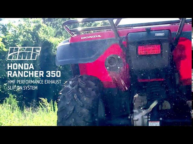 Honda Rancher 350 HMF Slip-On Exhaust Performance