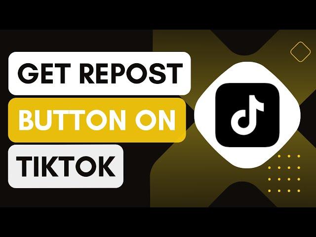 How To Get The Repost Button On TikTok iPhone | TikTok Tutorial !