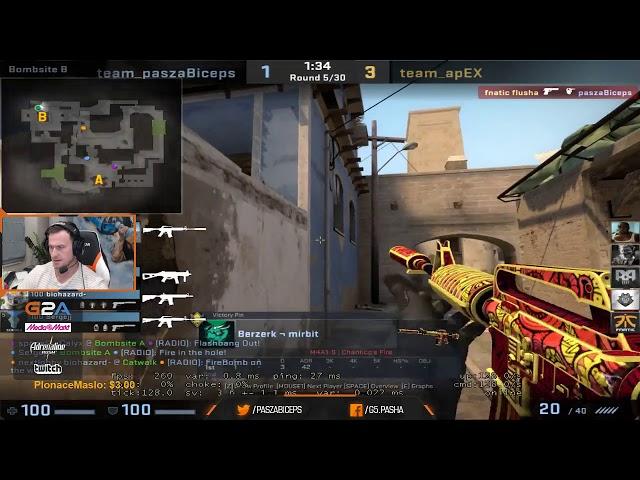 Pasha: "Someone is cheating."