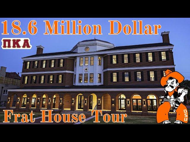 18.6 MILLION DOLLAR FRAT HOUSE TOUR | College Cribs