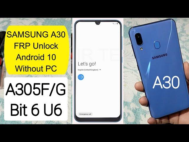 SAMSUNG A30 FRP Bypass/Google Account Remove Android 10 NO Secure Folder/NO Smart Switch -Without PC