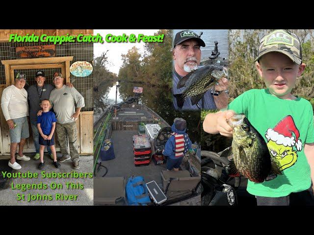 "Florida Crappie Fishing Adventure: Catch, Clean, & Feast at Highland Park Fish Camp!"