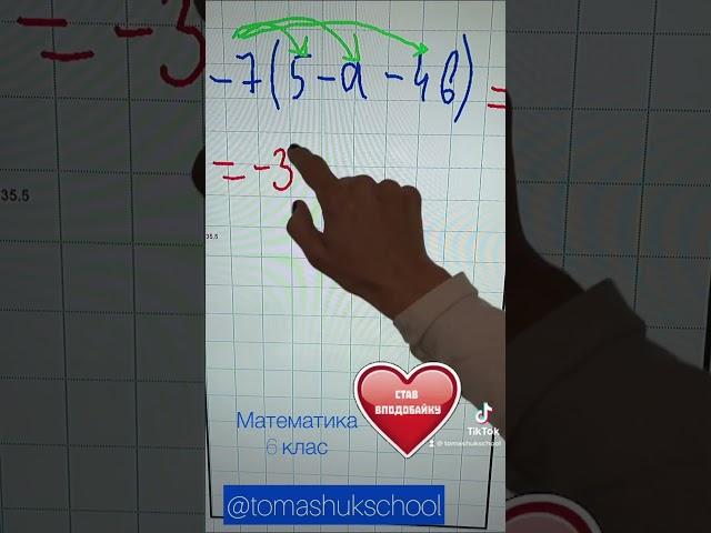 Математика 6 клас