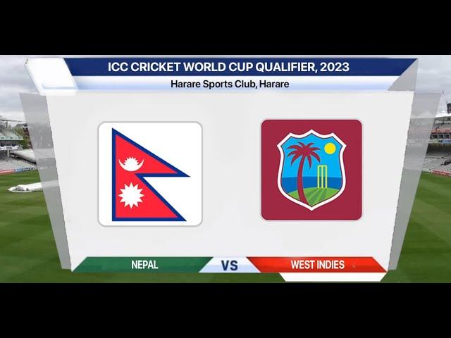 Live: West Indies vs Nepal Live – 9th ODI | ICC Cricket World Cup 2023–nep vs wi Live Cricket Today