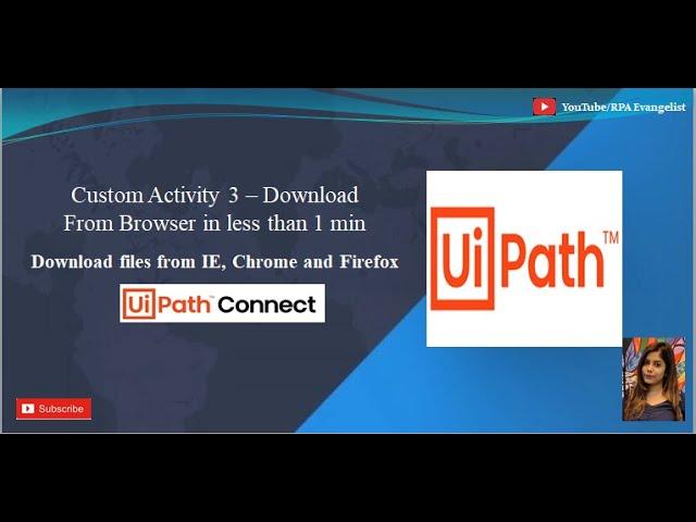 Download file from any Browser in less than 1 min | Custom Activity | UiPath