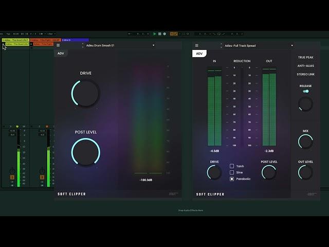 Soft Clipper - A/B Comparison Demo