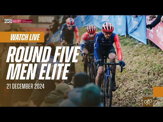 LIVE ​- Men Elite - R5 Hulst (NED) | 2024/25 UCI Cyclo-cross World Cup