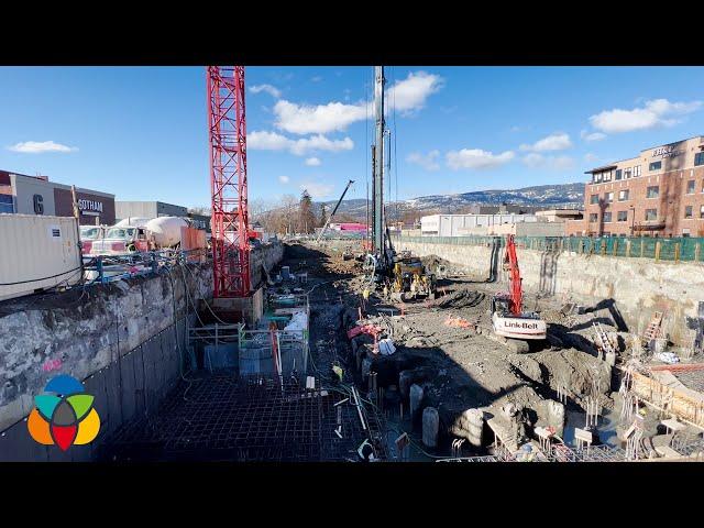 Builder digs deep as Kelowna's tallest high rise project moves ahead