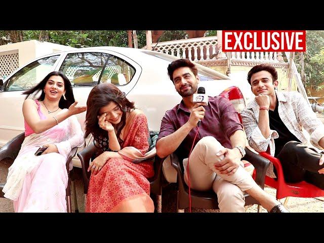 YRKKH On Location Masti | Abhira, Armaan, Ruhi And Rohit FIRST Interview Together! EXCLUSIVE