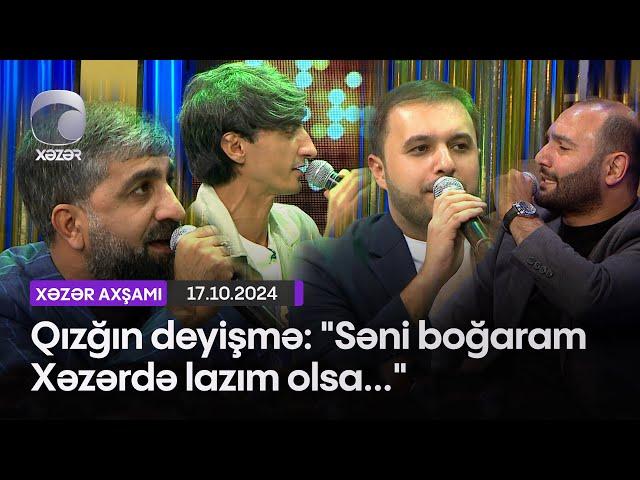 Qızğın deyişmə: "Səni boğaram Xəzərdə lazım olsa..."