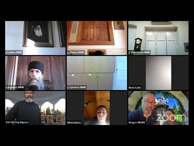 e-Synaxis with Elder Ephraim and Romanian Families