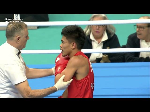 Carlo Paalam (PHI) vs. Andrey Bonilla (MEX) World Olympic Qualifiers 2024 (57kg)